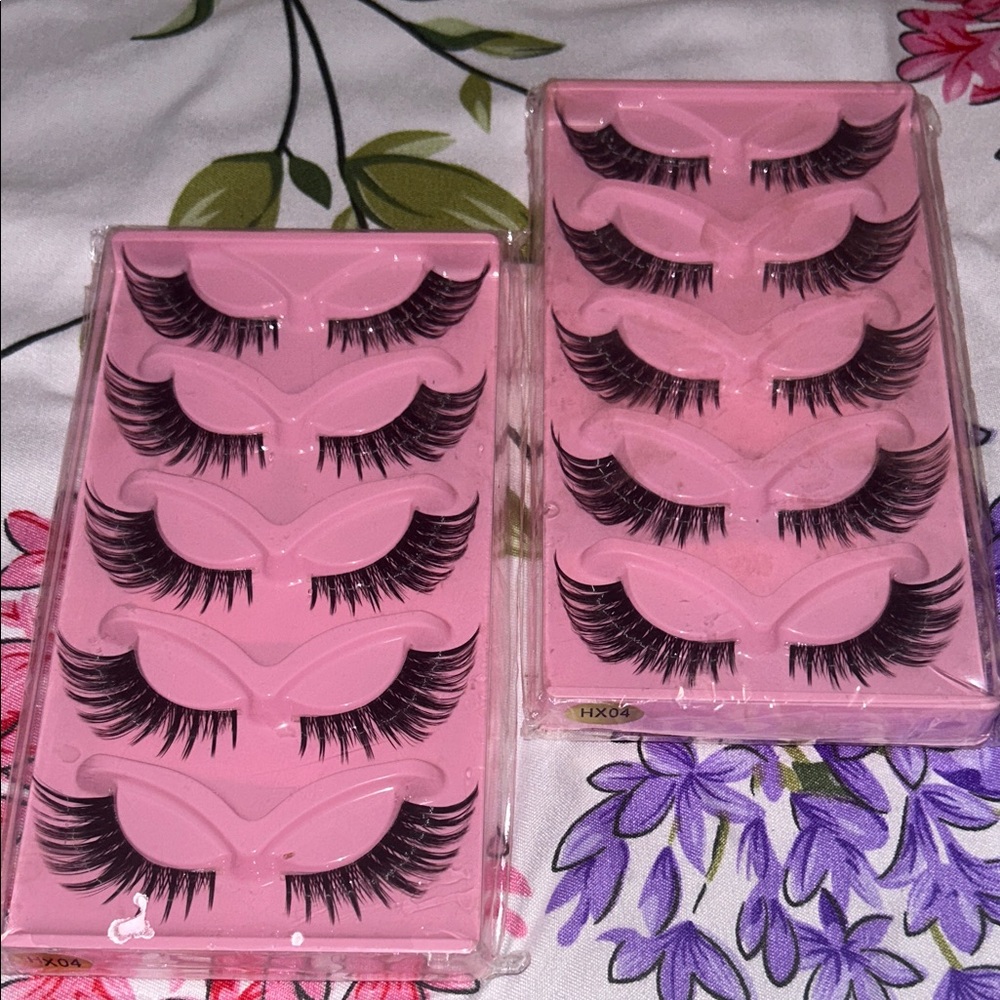 SHEIN Dramatic Black Eyelash Set